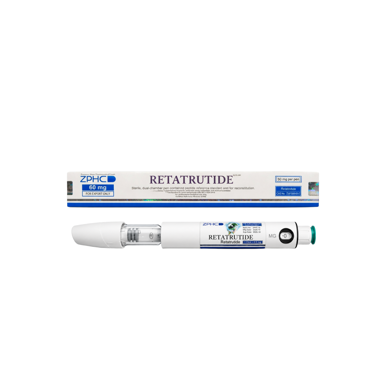 Frasco de Retatrutida 60mg (caneta) da NEXLAB